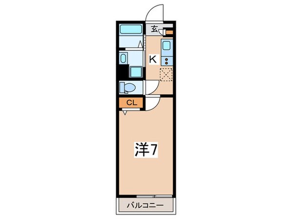 アムール白楽の物件間取画像